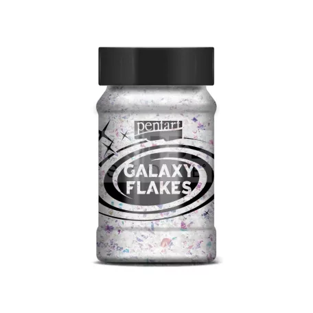 Pentart Galaxy Flakes Jupiter fehér min. 15 g 37047