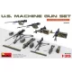 MiniArt U.S. Machine Gun Set – 1:35 dioráma-kiegészítő