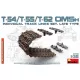 MiniArt T-54/T-55/T-62 OMSh Ind.Track Links Set.LateType – 1:35 makett-kiegészítő