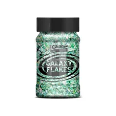 Pentart Galaxy Flakes Föld zöld min. 15 g 37050