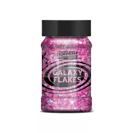 Pentart Galaxy Flakes Vénusz magenta min. 15 g 37052