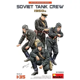 MiniArt Soviet Tank Crew 1950s – 1:35 figura makett
