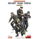 MiniArt Soviet Tank Crew 1950s – 1:35 figura makett