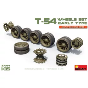   MiniArt T-54 Wheels Set. Early Type – 1:35 makett-kiegészítő