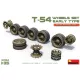 MiniArt T-54 Wheels Set. Early Type – 1:35 makett-kiegészítő
