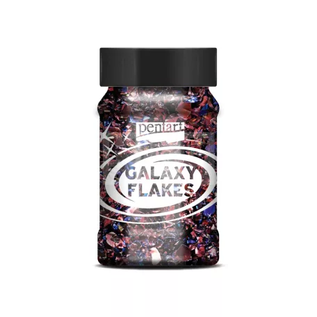 Pentart Galaxy Flakes Mars barna min. 15 g 37055