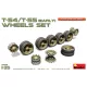 MiniArt T-54/T-55(Early) Wheels Set – 1:35 makett-kiegészítő