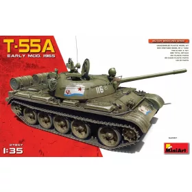 MiniArt T-55A Early Mod. 1965 – 1:35 harcjármű makett