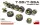 MiniArt T-55/T-55A Wheels Set – 1:35 makett-kiegészítő