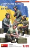 MiniArt Ukrainian Tank Crew at Rest – 1:35 figura makett