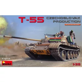 MiniArt T-55 Czechoslovak Prod. – 1:35 harcjármű makett