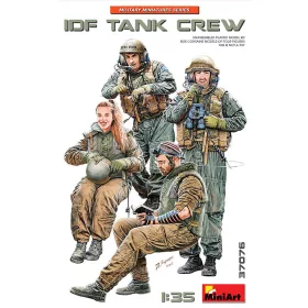 MiniArt IDF Tank Crew – 1:35 figura makett