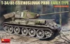 MiniArt T-34-85 Czechoslovak Prod. Early Type – 1:35 harcjármű makett