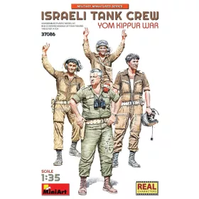  MiniArt Israeli Tank Crew. Yom Kippur War – 1:35 figura makett