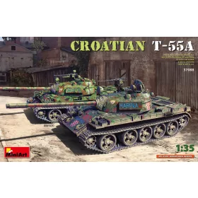 MiniArt Croatian T-55A – 1:35 harcjármű makett