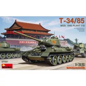   MiniArt T-34/85 Mod. 1945. Plant 112 – 1:35 harcjármű makett