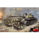 MiniArt T-55 Czechoslovak Production with KMT-5M Mine Roller – 1:35 harcjármű makett