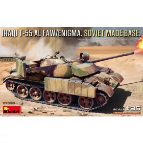   MiniArt Iraqi T-55 Al Faw/Enigma. Soviet Made Base – 1:35 harcjármű makett