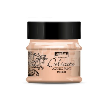 Pentart Delicate metál lilaarany színű akril bázisú hobbi festék 50 ml 37489