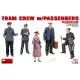 MiniArt Tram Crew with Passengers – 1:35 figura makett