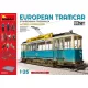 MiniArt European Tramcar with Crew & Passengers – 1:35 vasúti jármű makett