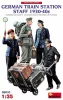 MiniArt German Train Station Staff 1930-40s – 1:35 figura makett