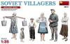 MiniArt Soviet Villagers – 1:35 figura makett