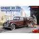 MiniArt German Car 170V Cabrio Saloon – 1:35 autó makett