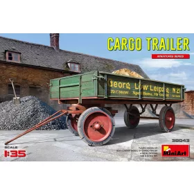 MiniArt Cargo Trailer – 1:35 dioráma-kiegészítő