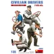MiniArt Civilian Drivers 1930-40s – 1:35 figura makett