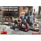 MiniArt European  Agricultural Tractor with Cart – 1:35 munkagép makett