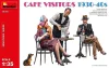 MiniArt Cafe Visitors 1930-40s – 1:35 figura makett