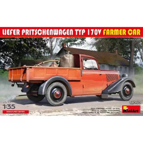   MiniArt Liefer Pritschenwagen Typ 170V Farmer Car – 1:35 autó makett