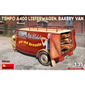   MiniArt Tempo A400 Lieferwagen. Bakery Van – 1:35 autó makett