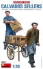 MiniArt Calvados Sellers – 1:35 figura makett