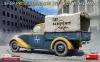 MiniArt Liefer Pritschenwagen Typ 170V with Canvas – 1:35 autó makett