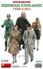 MiniArt German Civilians 1930-40s. Resin Heads – 1:35 figura makett