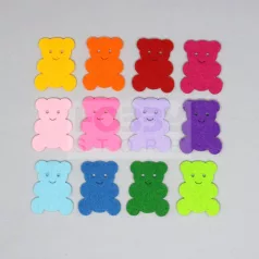 Filcfigura - maci mini, 12 színben 38082