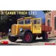 MiniArt 3t Cargo Truck L701 – 1:35 teherautó makett