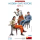 MiniArt Modern Cafe Visitors Set #1 – 1:35 figura makett