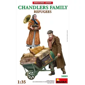 MiniArt Refugees. Chandlers Family – 1:35 figura makett
