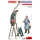MiniArt Paint Workers with Accessories – 1:35 figura makett