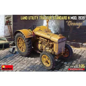   MiniArt Land Utility Tractor Standard N “Orange” Mod. 1939 – 1:35 munkagép makett