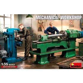 MiniArt Mechanical Workshop – 1:35 dioráma-kiegészítő