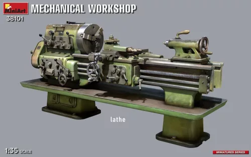 MiniArt Mechanical Workshop – 1:35 dioráma-kiegészítő