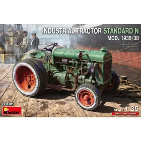   MiniArt Industrial Tractor Standard N Mod. 1936/38 – 1:35 munkagép makett