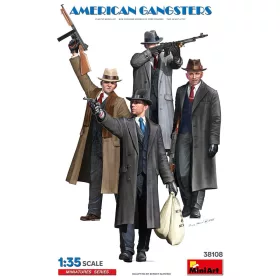 MiniArt American Gangsters – 1:35 figura makett