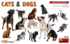 MiniArt Cats & Dogs – 1:35 figura makett