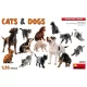 MiniArt Cats & Dogs – 1:35 figura makett
