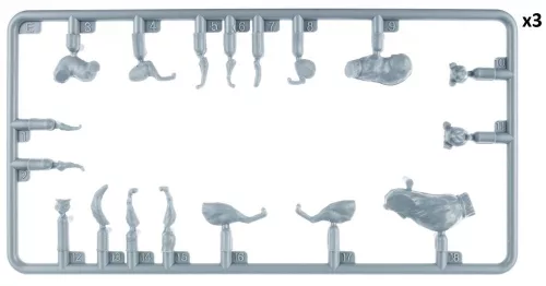 MiniArt Cats & Dogs – 1:35 figura makett